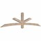 Ekena Millwork Alberta Smooth Timber Gable Bracket, Douglas Fir, 96"W x 24"H x 3 1/2"D x 3 1/2"F, 6/12 Pitch GBW096X24X0404ALB00SDF - alternate 4